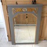 Art deco trumeau mirror - 103x72cm