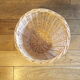 Vintage wicker paper basket