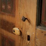 Armoire bavaroise peinte en pin massif – XVIIIᵉ siècle