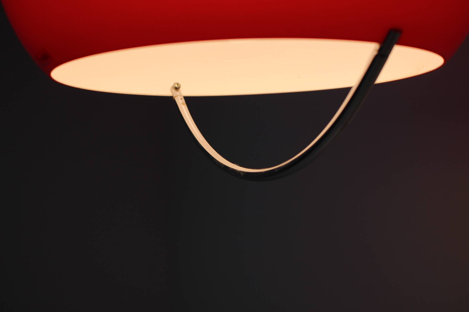 Midcentury plastic Design Pendant by Meblo, Harvey Guzzini, Italy, 1970s