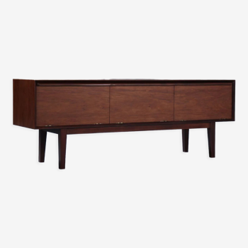 Low sideboard in mahogany veneer