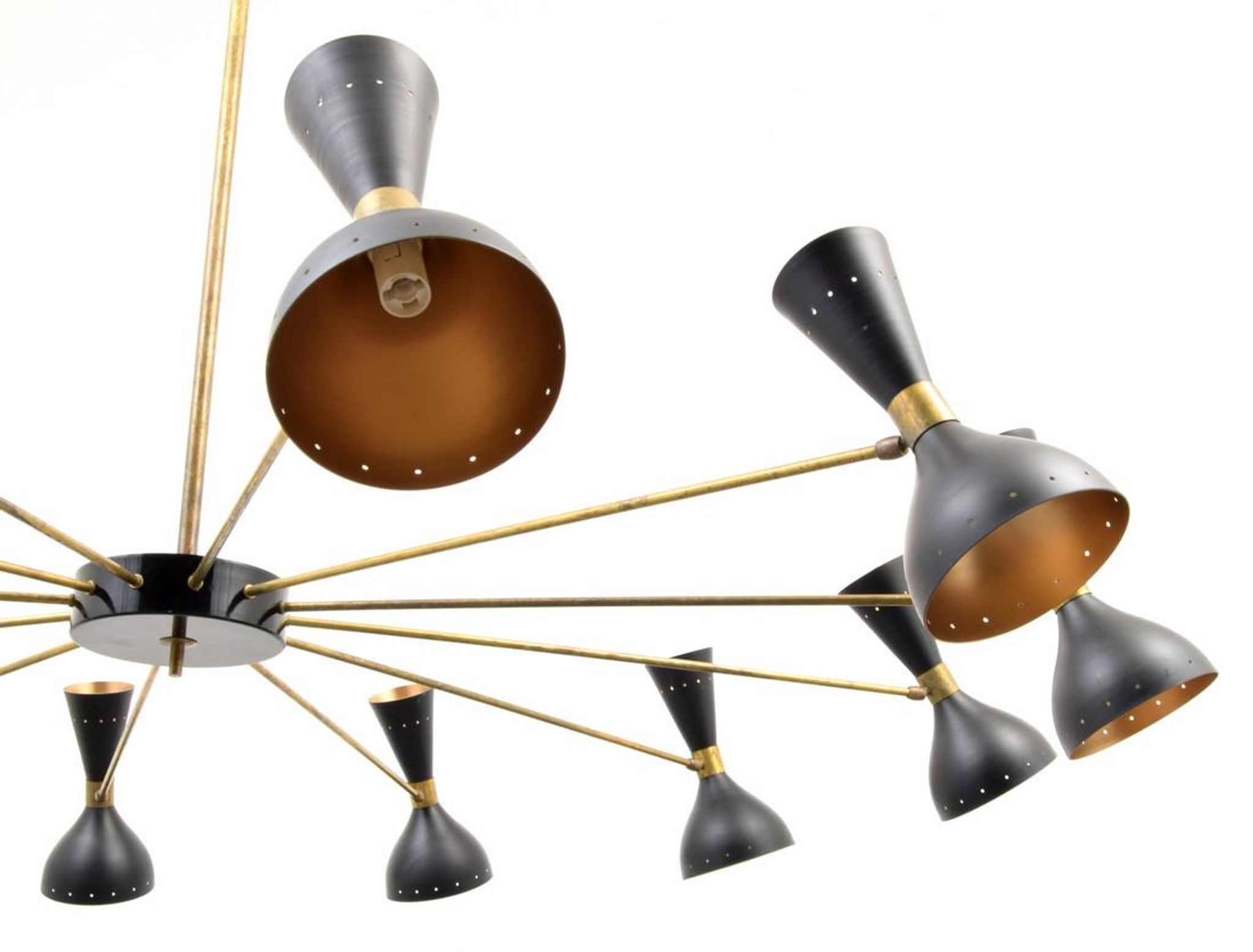 Italian chandelier in the style of the years 50/60