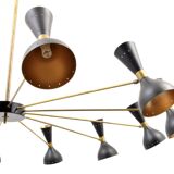 Lustre italien dans le style des années 50/60