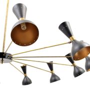 Italian chandelier in the style of the years 50/60