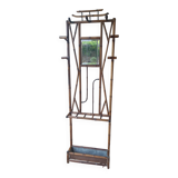 Porte manteau vestiaire bambou