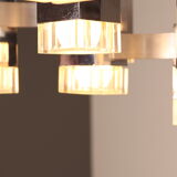 Ceiling light model 'Cubic' with 13 light units by Sciolari - Italy - 1970's