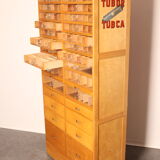 Xl vintage haberdashery 'tubor tubca' by poreye & fils - belgium - 1950's