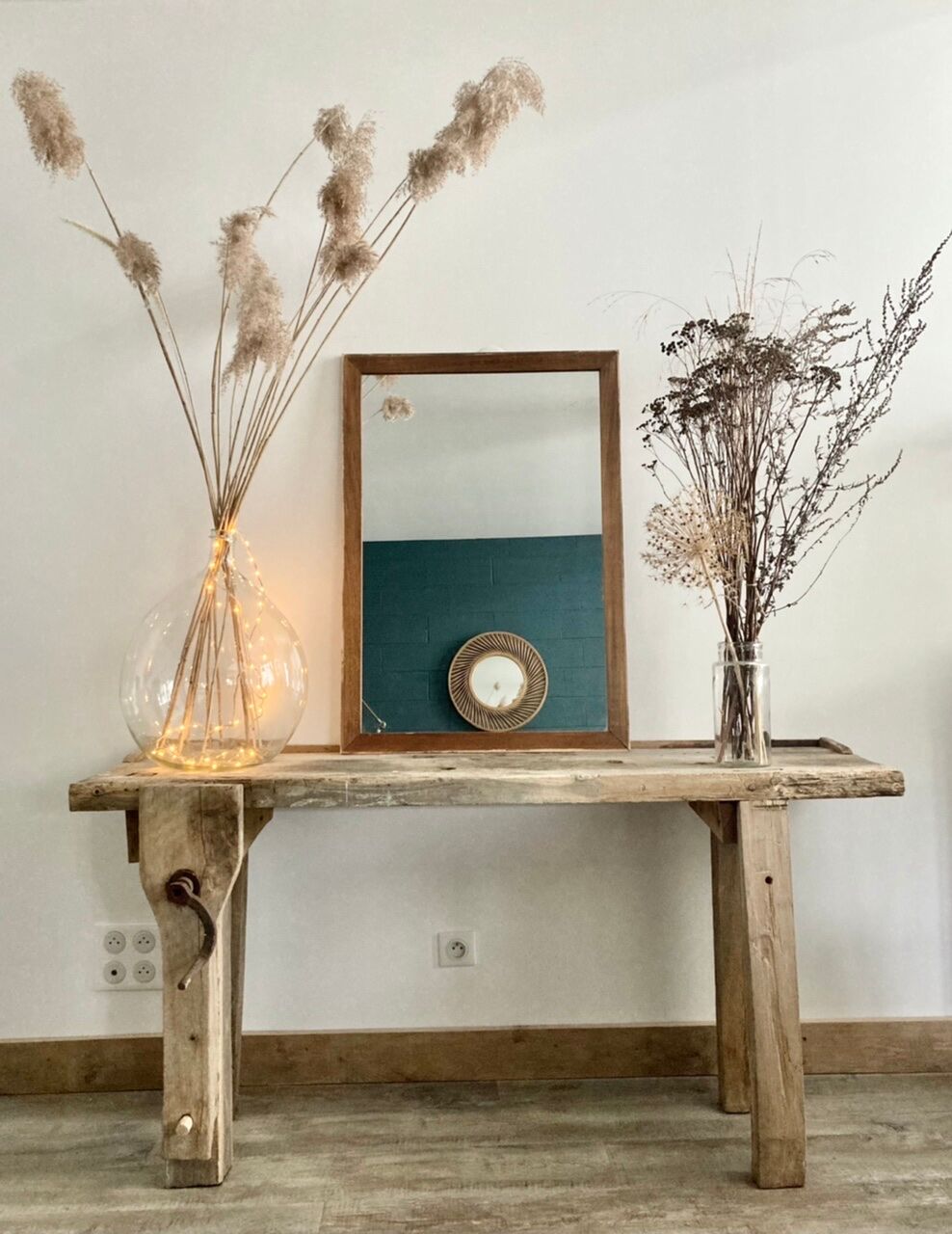 Authentic old workbench