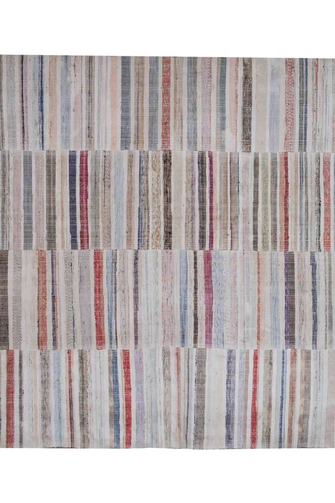 Vintage handmade Turkish rug 220x420 cm