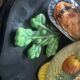 trompe l'oeil plate - Vallauris Majolica - Fish/Seafood -