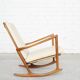 Rocking chair, model 650-15, by Ib Kofod-Larsen for Chr. Linneberg
