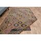 1970s Vintage Turkish Oushak Handmade Colorful Runner Rug 145x243