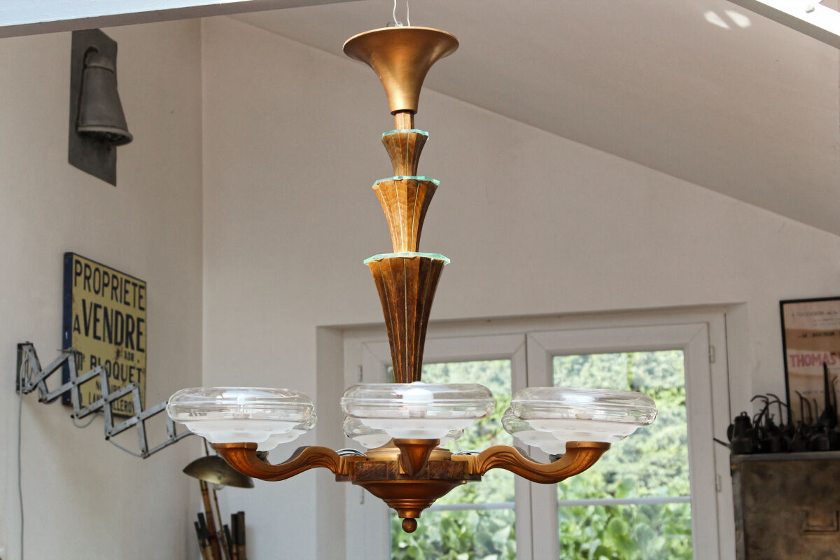 Reading 50s, art deco style Ezan