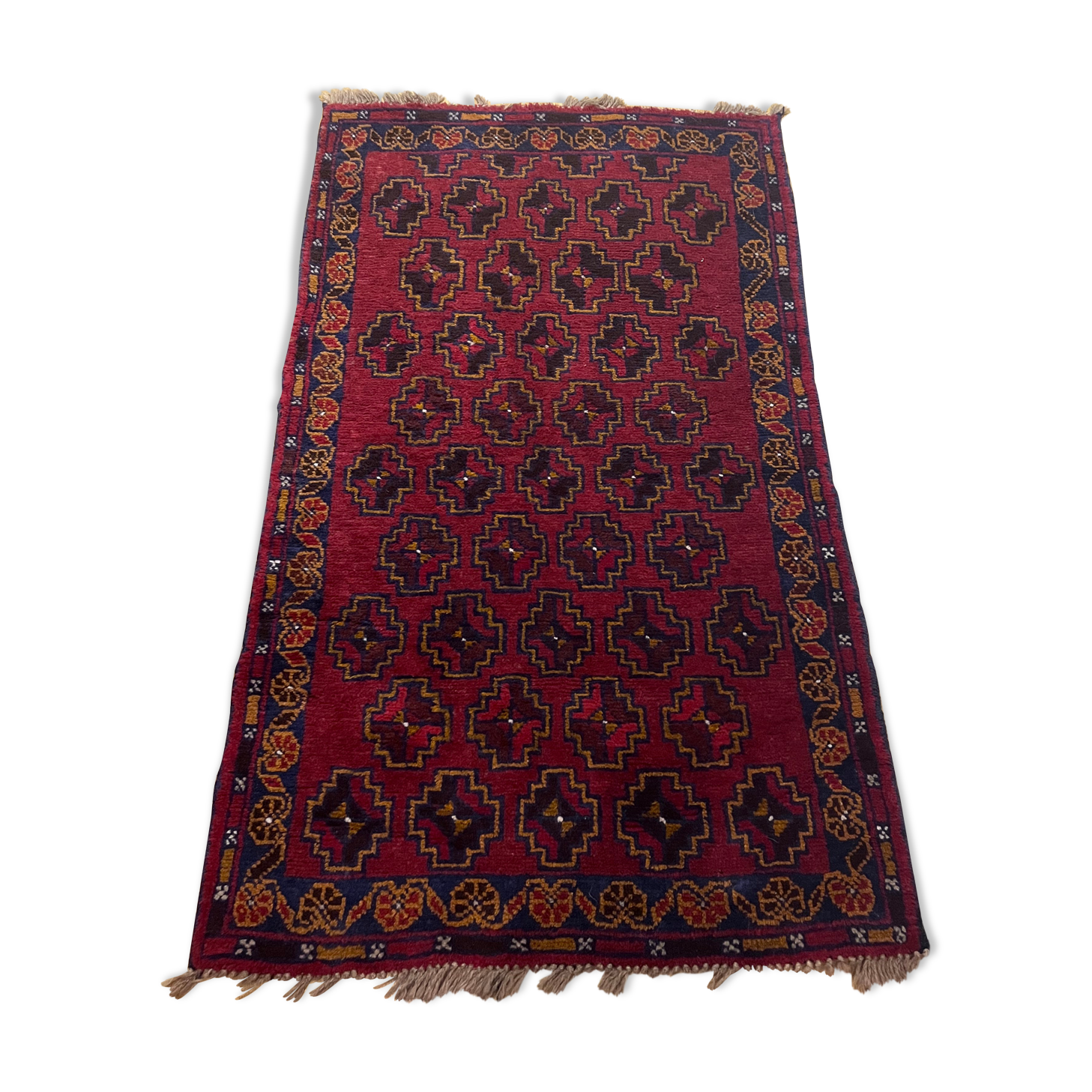 Oriental vintage carpet, 135x80 cm