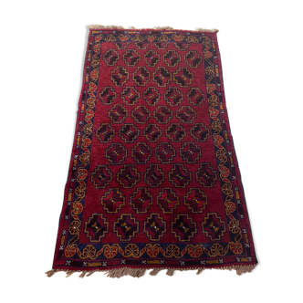 Oriental vintage carpet, 135x80 cm