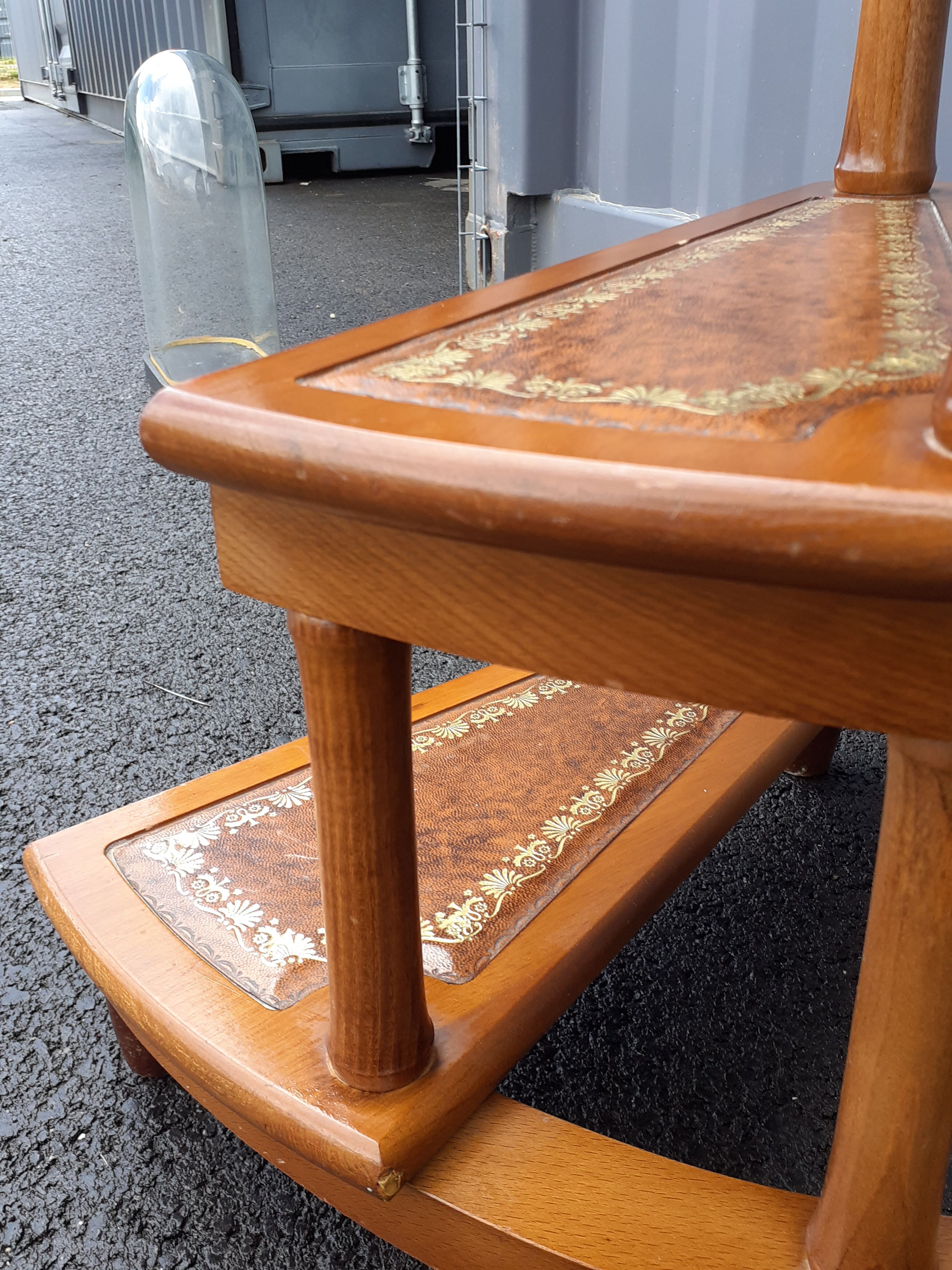 Ancient library staircase