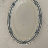 Sarreguemines U&C oval dish