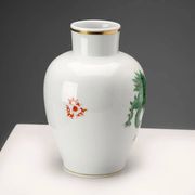 Antique Meissen vase in Asian style, Germany, 20th century.