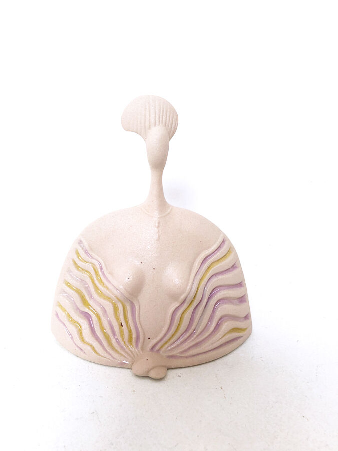 Buste femme rose , ceramiche chiminazzo, 1970