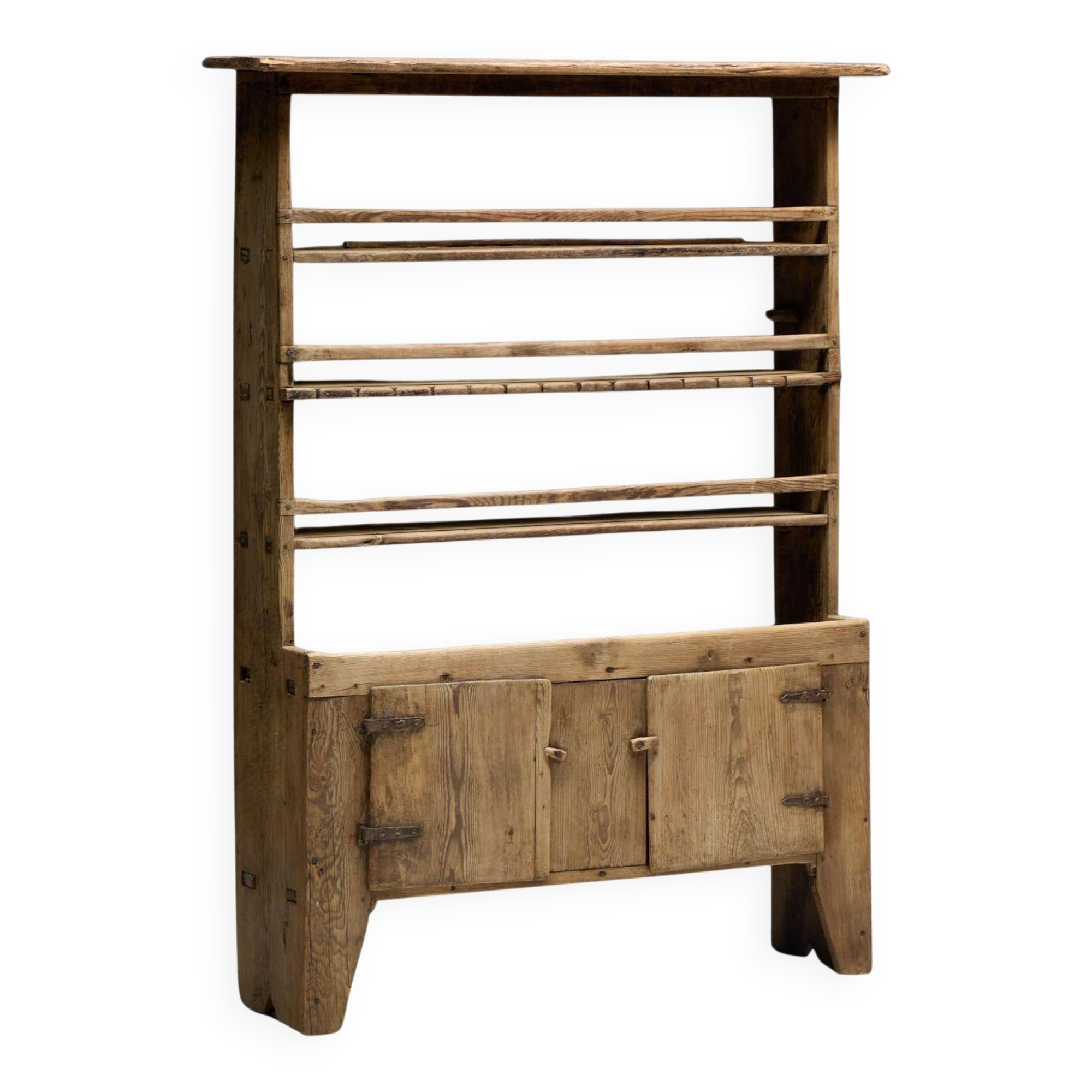 Cabinet rustique primitif, France, 19e siècle