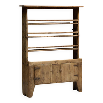 Rustic primitive cabinet, France, 19th century