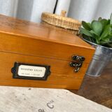 Gilded wooden box