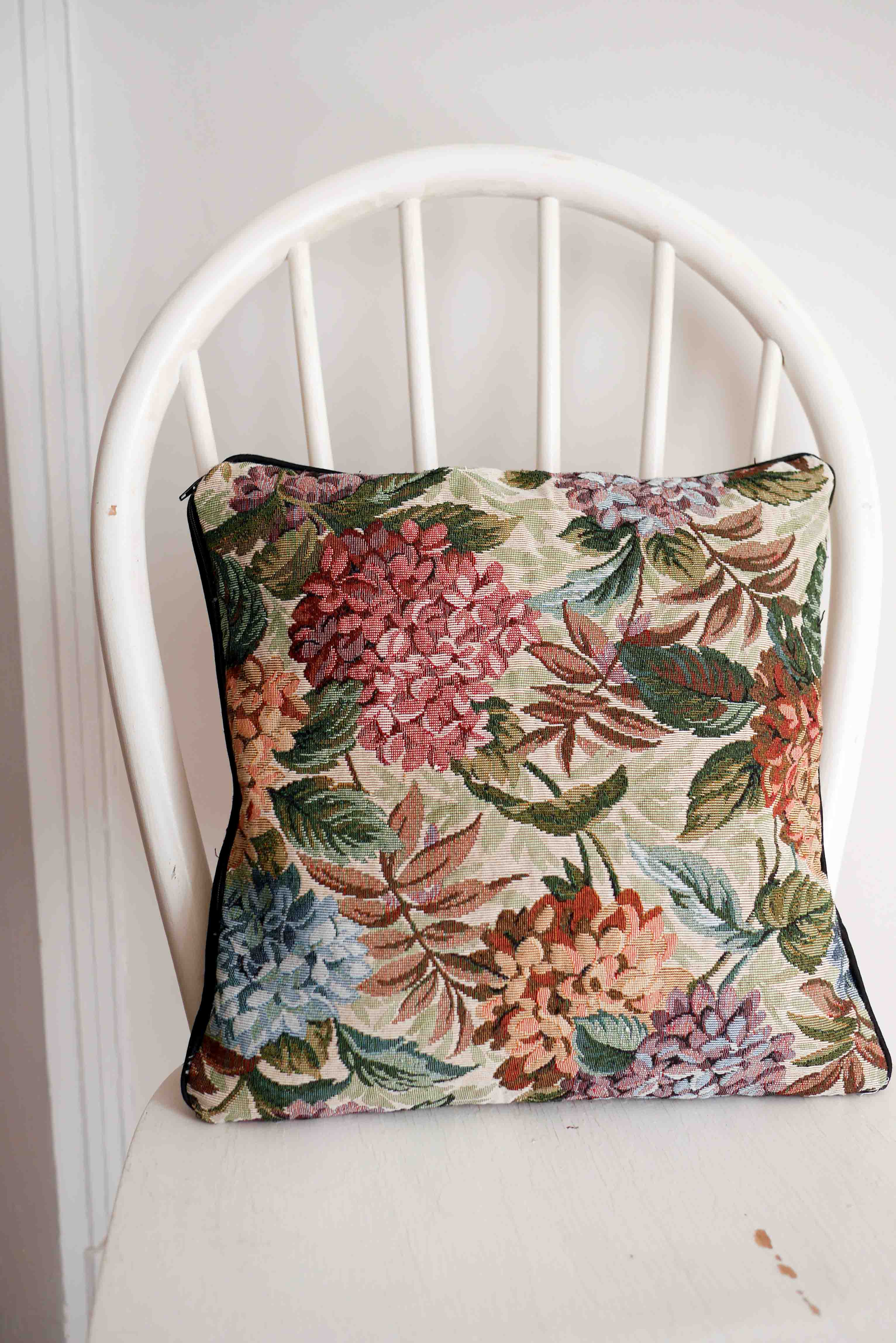 Old fabric cushion