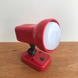 Applique/spot design année 80 rouge orientable