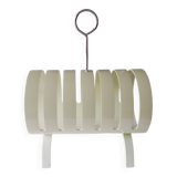 Porte-revues en contreplaqué laqué blanc Opal Möbel, 1970