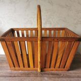 Ancien panier en bois