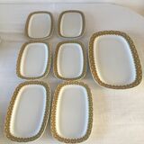 Service 57 pieces "Bavaria Schirnding" porcelain