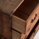 Antique Japanese tansu with multiple drawers – Meiji/Taishō period (c.1868-1926) #16