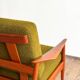 Armchair by Arne Vodder model FD164 Kvadrat fabric, Mid Century Design