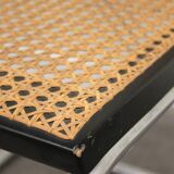 Pair of chairs B32 Cesca, by Marcel Breuer edition Gavina