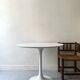 Tulip dining table by Saarinen, designed by Maurice Burke for Arkana, 1970 design.