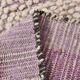 Tapis Kilim rose et beige 2x6, 68x178 cm