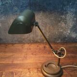 Antique brass desk lamp