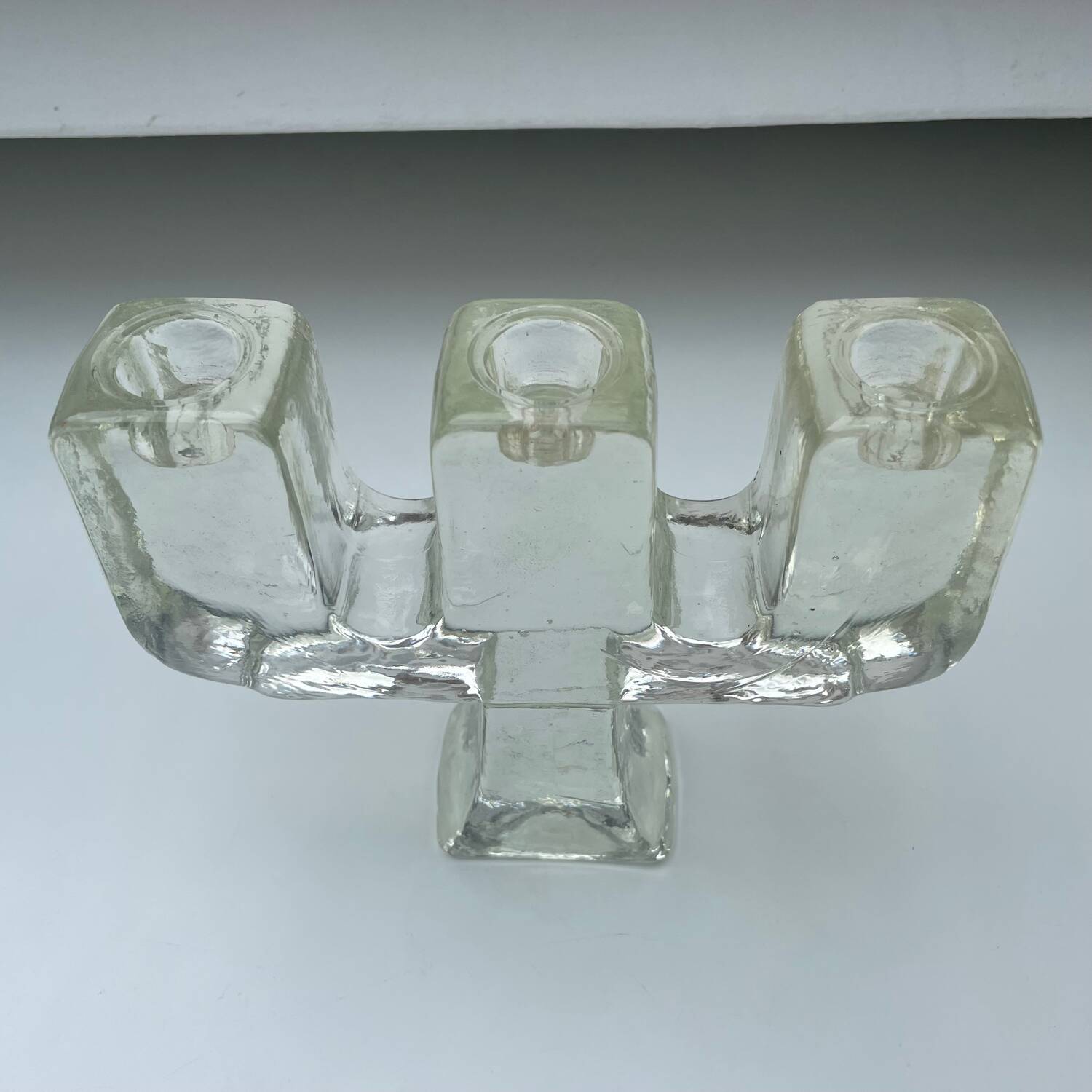 Bougeoir en verre, Pukeberg Suède