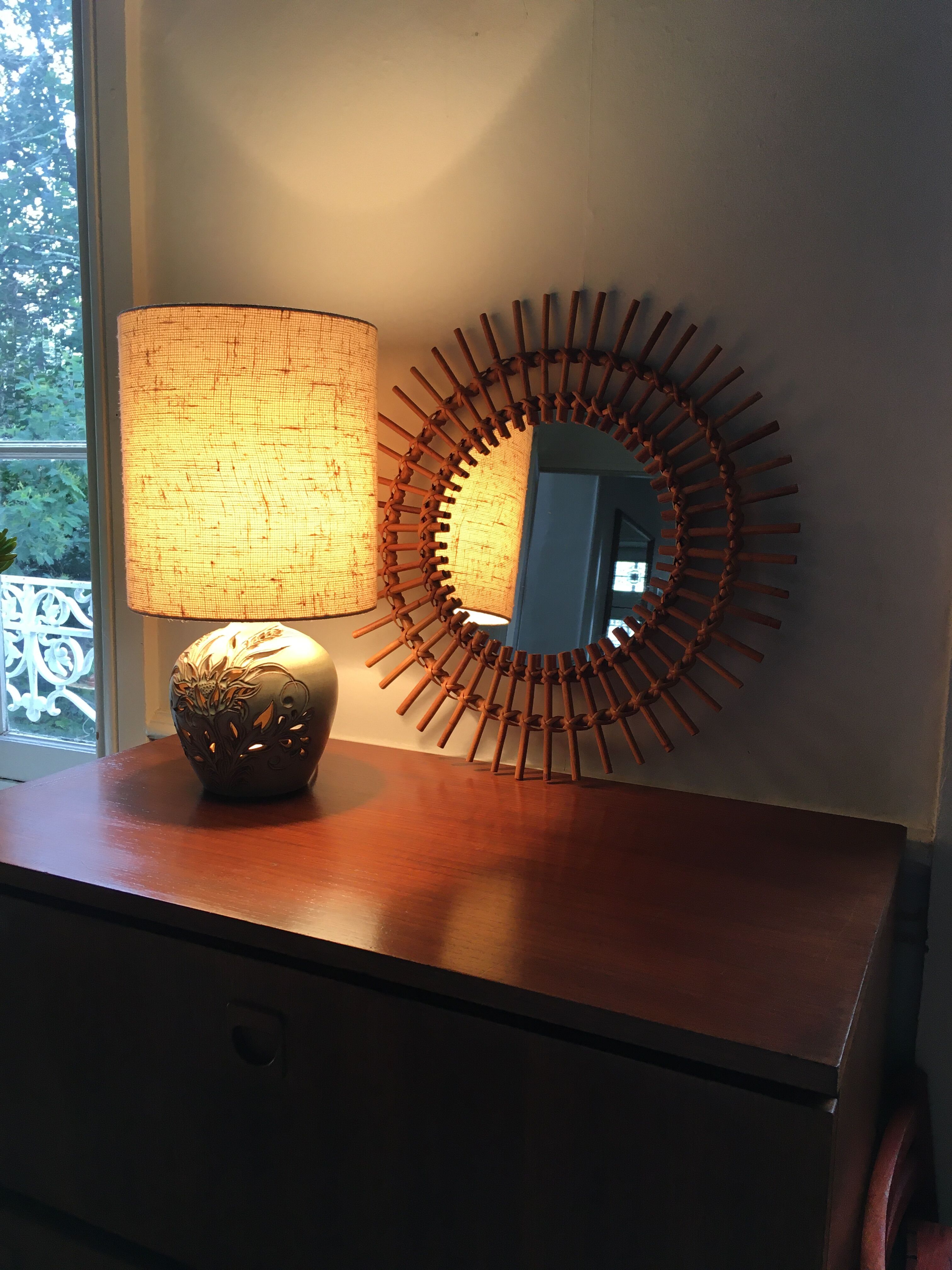 Fonck lamp and Matéo Vallauris ceramic open
