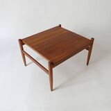 table basse scandinave vintage design 1960 en teck années 60 70 ALF SVENSSO