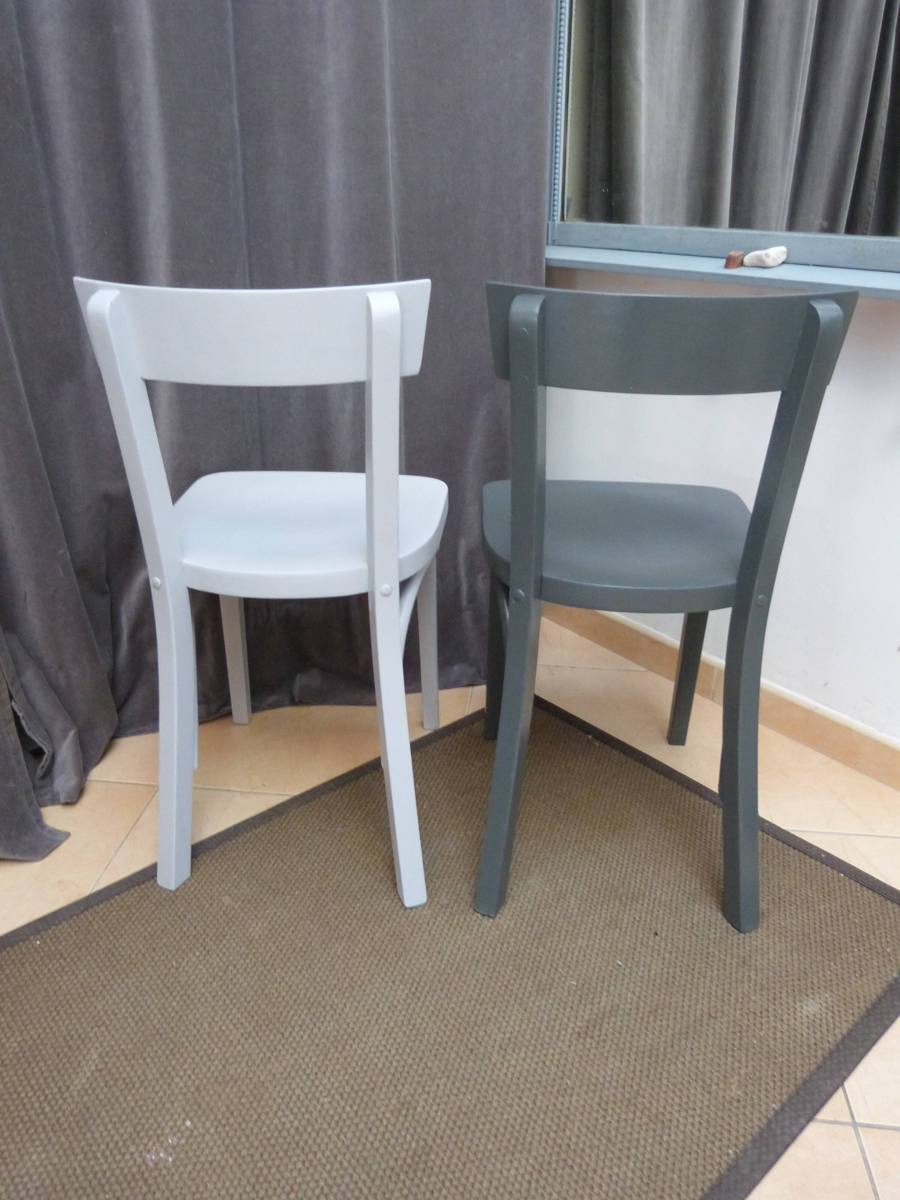 Paire de chaises bistrot