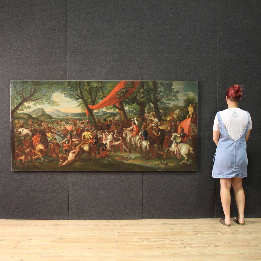 Great battle painting of the 18th century, Alexander the Great and Porus