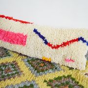 Moroccan carpet cushion cover