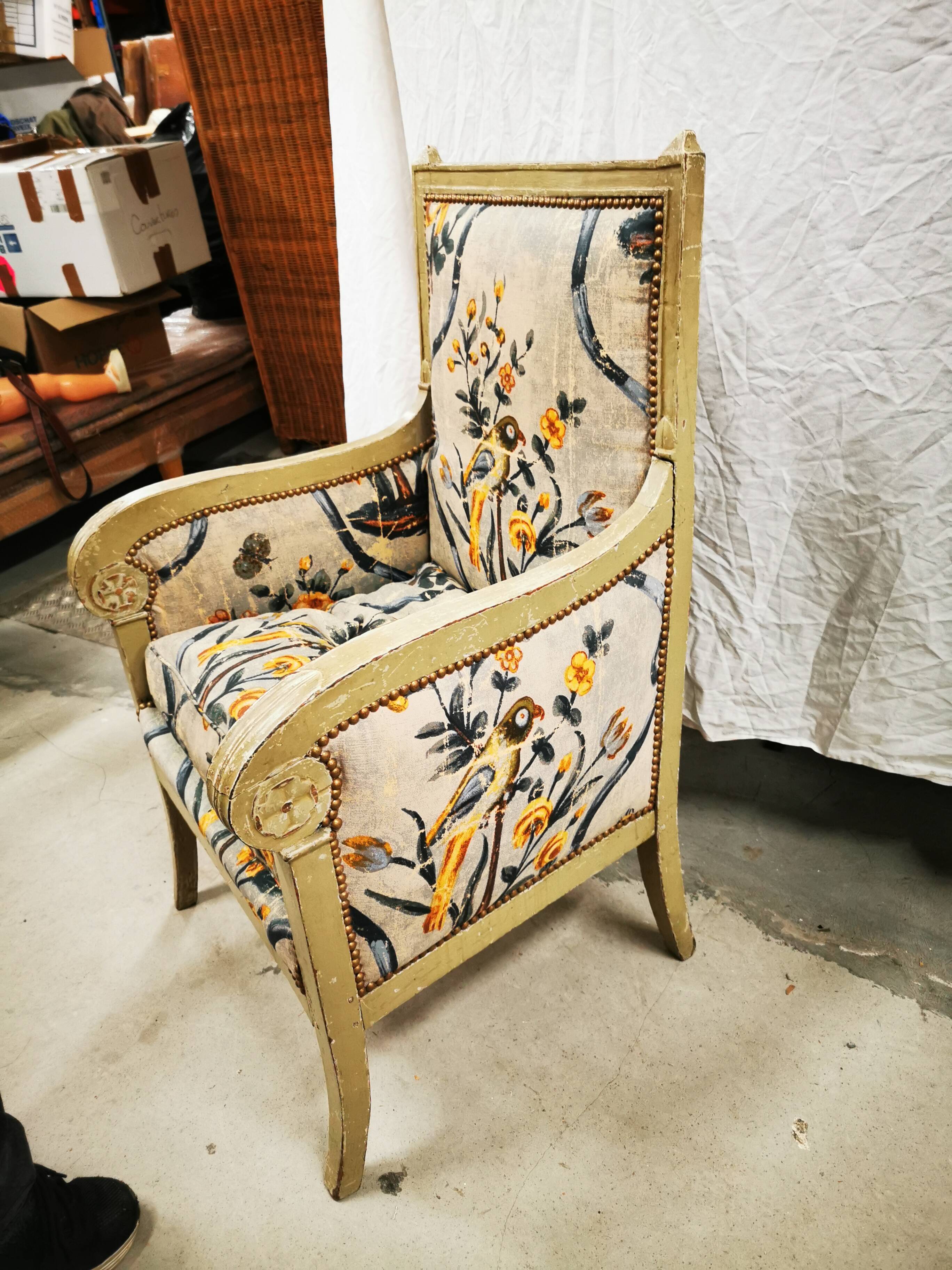 Empire armchair