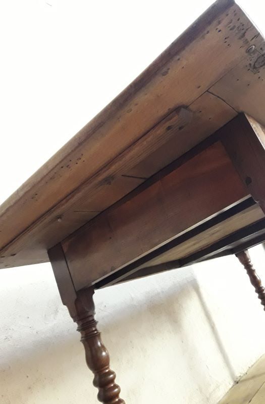 Walnut farmtable, 19th