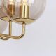 Petite suspension de designer style Sciolari, années 1960