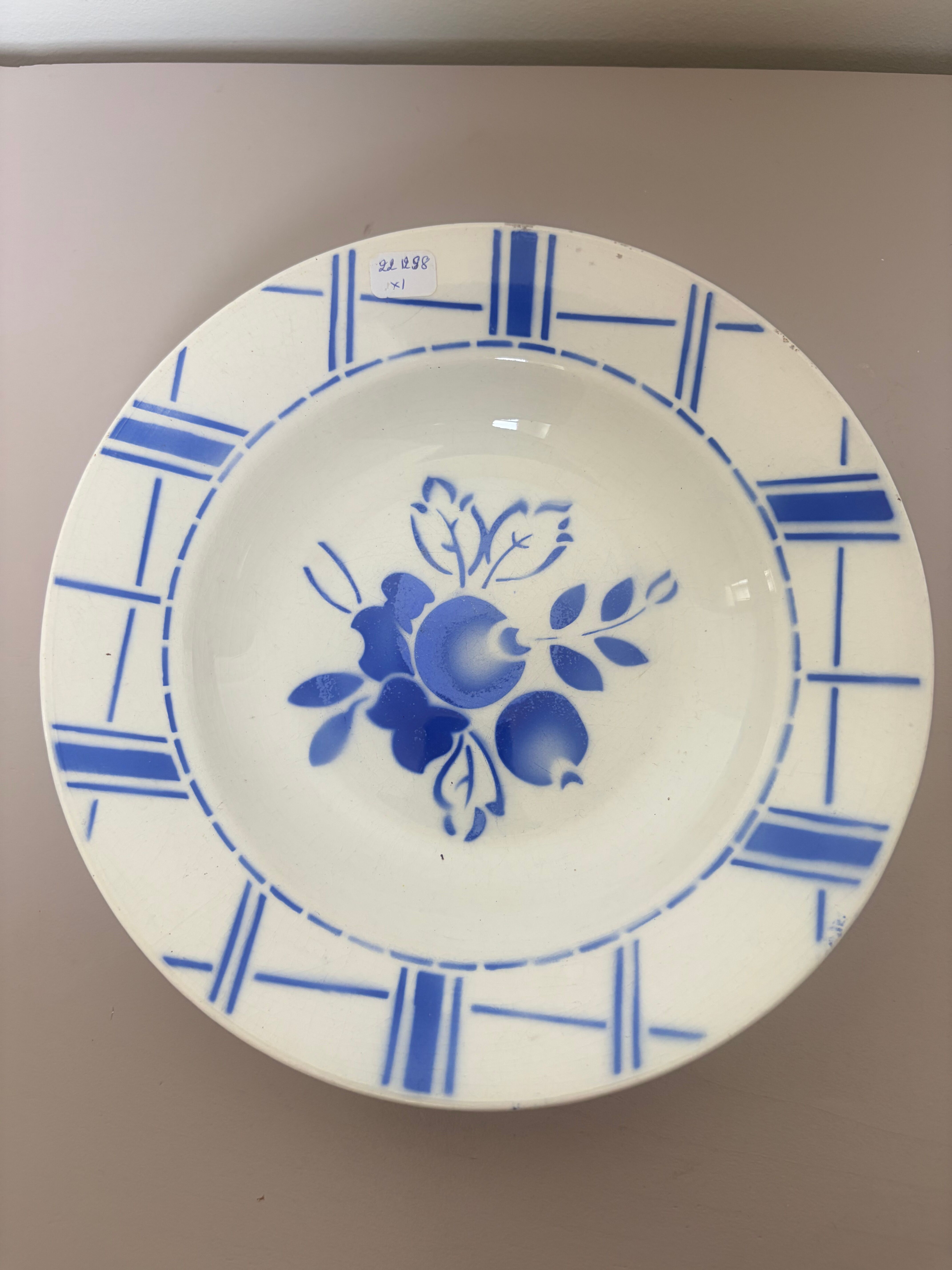 1 deep plate Gien 221298