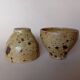 5 stoneware tea bowls