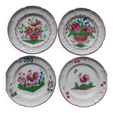 Lot of 4 plates st clément
