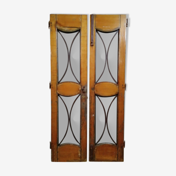 Portes vitrées anciennes